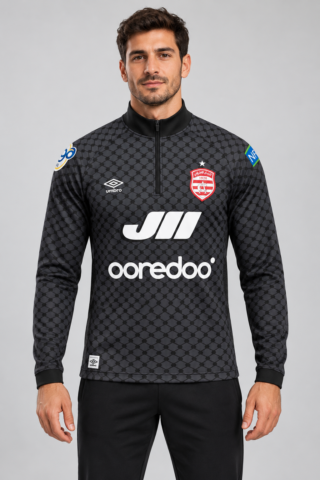 Haut Half-Zip Football — 7 modèles au choix